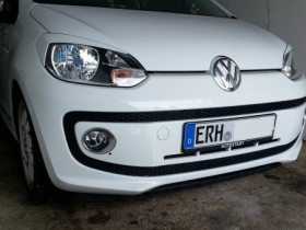 mein up! von vorne mit ABT Scheinwerferblenden