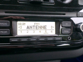 Radiodisplay in Weiß