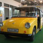 Der Volkswagen Fridolin als Postfahrzeug aus der Schweiz