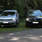 VW Caddy (Modell 2C) und der neue Caddy 4